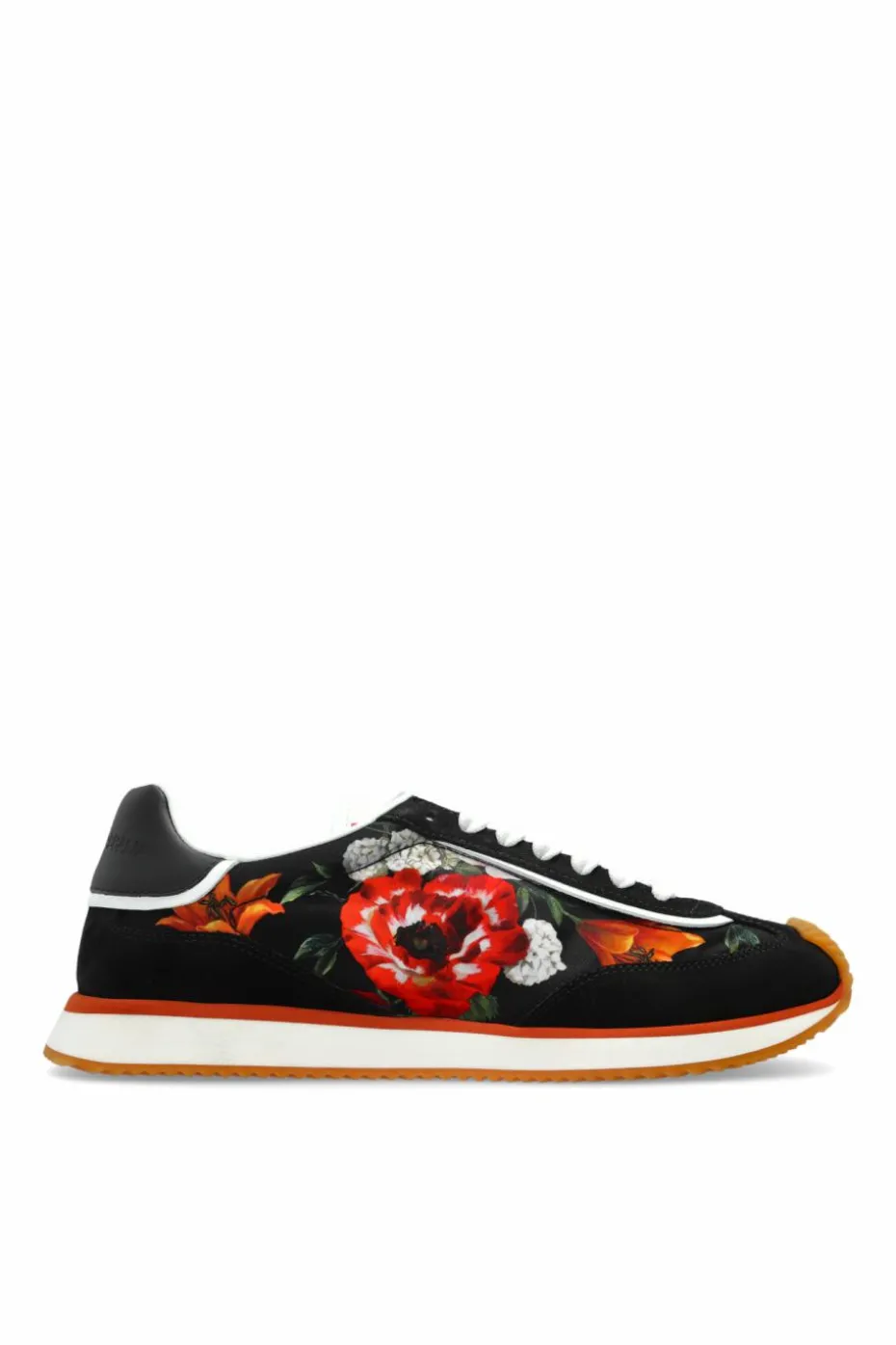 Dolce & Gabbana CZARNY Buty sportowe z motywem kwiatowym