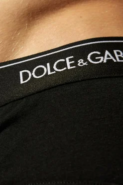 Dolce & Gabbana CZARNY Dwupak slipów