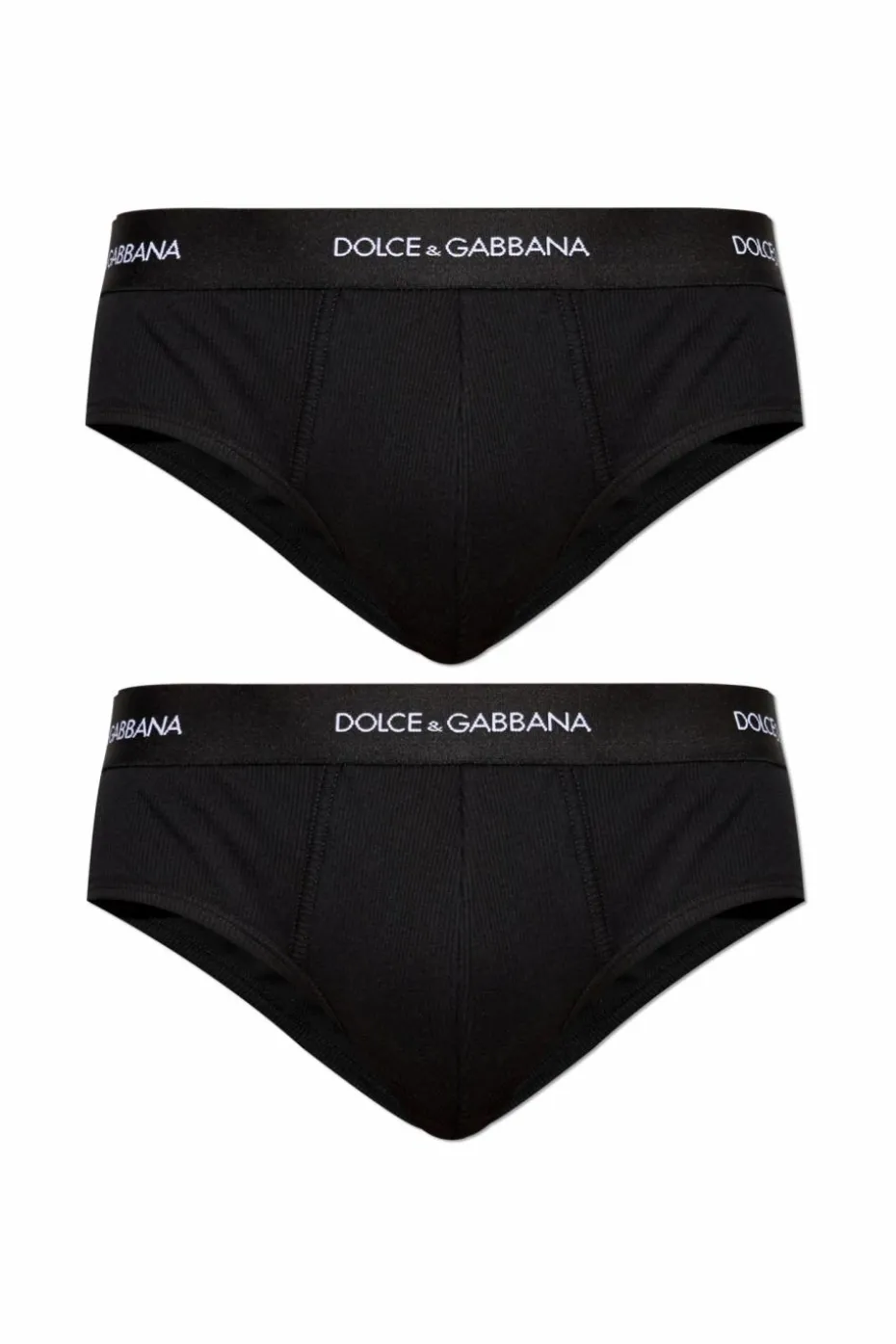 Dolce & Gabbana CZARNY Dwupak slipów