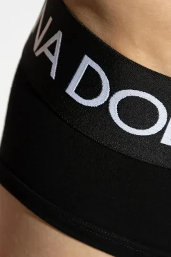 Dolce & Gabbana CZARNY Dwupak slipów z logo