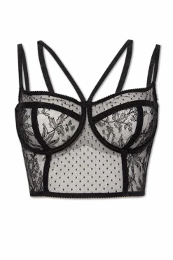 Dolce & Gabbana CZARNY Gorset bieliźniany