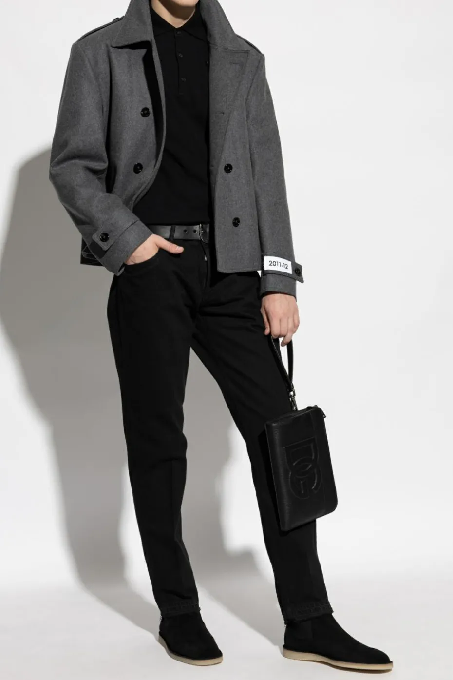 Dolce & Gabbana CZARNY Jeansy z logo
