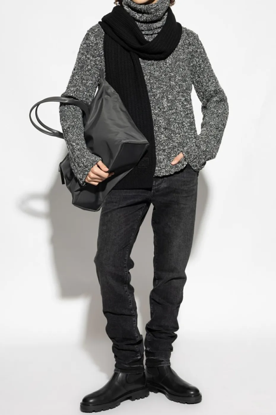 Dolce & Gabbana CZARNY Jeansy typu `slim`