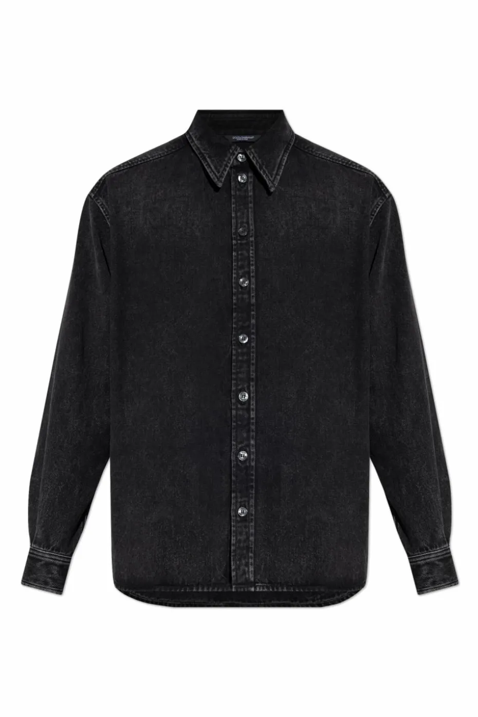 Dolce & Gabbana CZARNY Jeansowa koszula