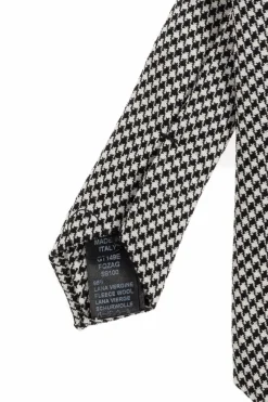 Dolce & Gabbana CZARNY jedwabny krawat