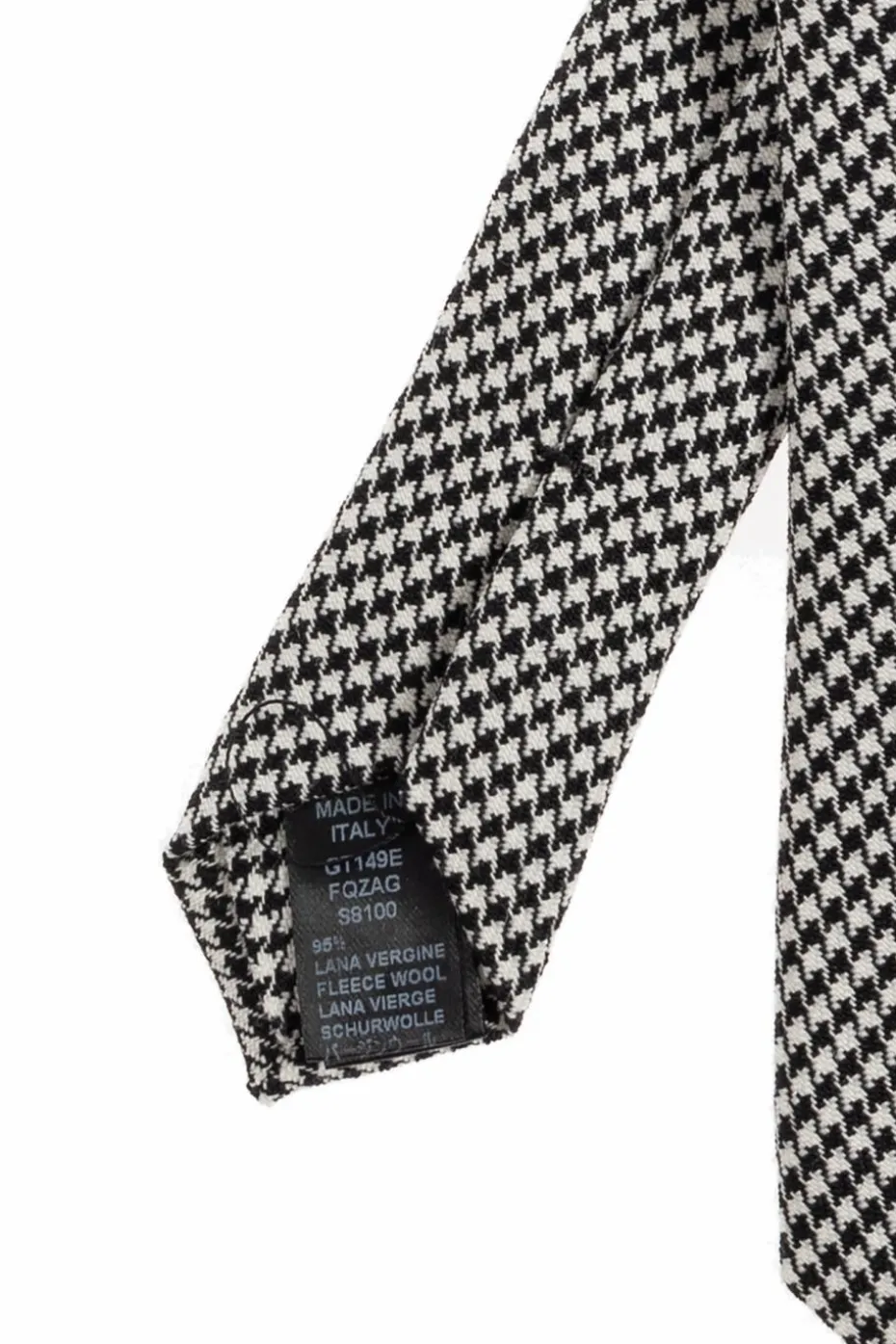 Dolce & Gabbana CZARNY jedwabny krawat