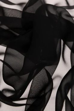 Dolce & Gabbana CZARNY Jedwabna chusta
