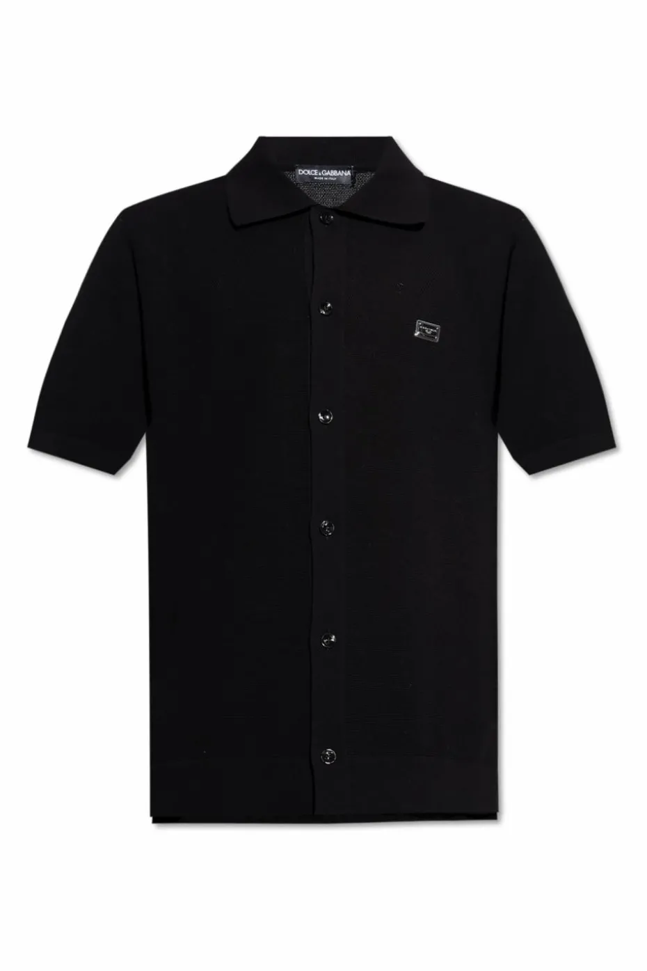 Dolce & Gabbana CZARNY Kardigan z krótkimi rękawami