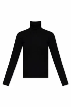 Dolce & Gabbana CZARNY Kaszmirowy golf