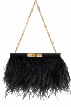 Dolce & Gabbana CZARNY Kopertówka `Marlene Medium`