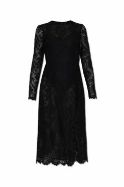 Dolce & Gabbana CZARNY Koronkowa sukienka