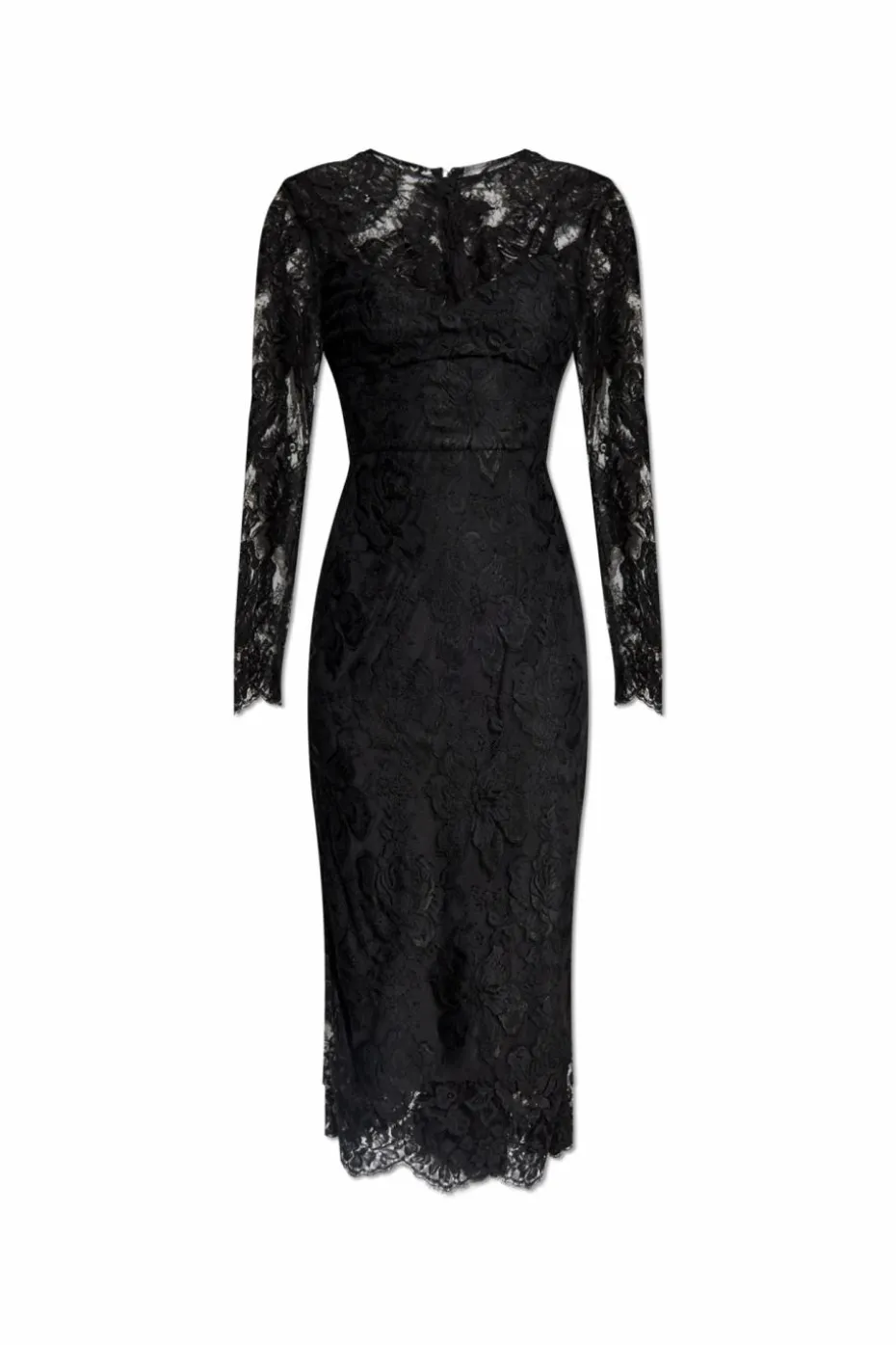 Dolce & Gabbana CZARNY Koronkowa sukienka