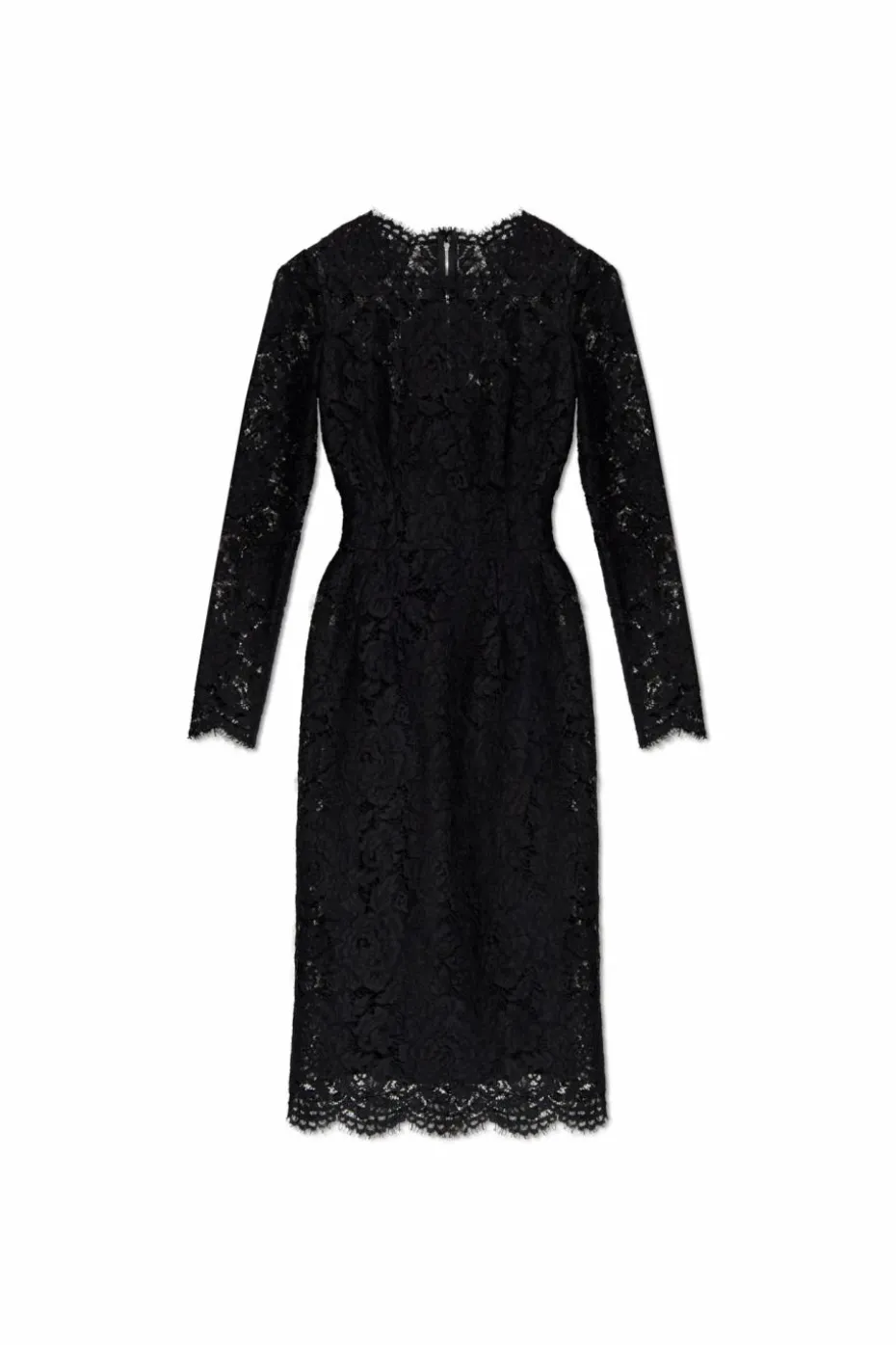 Dolce & Gabbana CZARNY Koronkowa sukienka