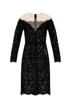 Dolce & Gabbana CZARNY Koronkowa sukienka