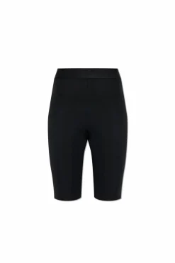 Dolce & Gabbana CZARNY Krótkie legginsy
