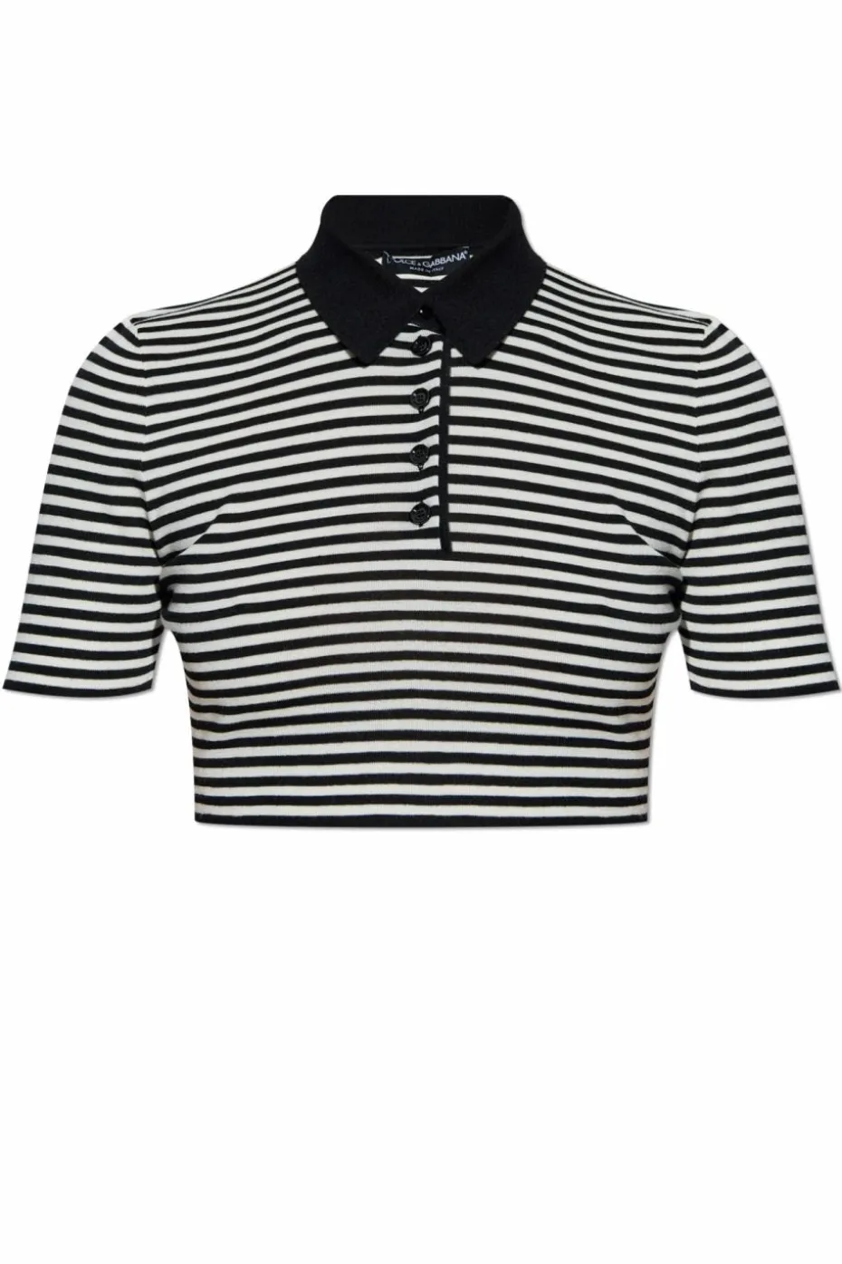 Dolce & Gabbana CZARNY Krótki top