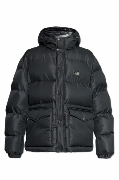 Dolce & Gabbana CZARNY Kurtka z kapturem