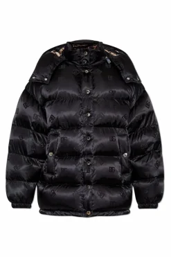 Dolce & Gabbana CZARNY Kurtka puchowa