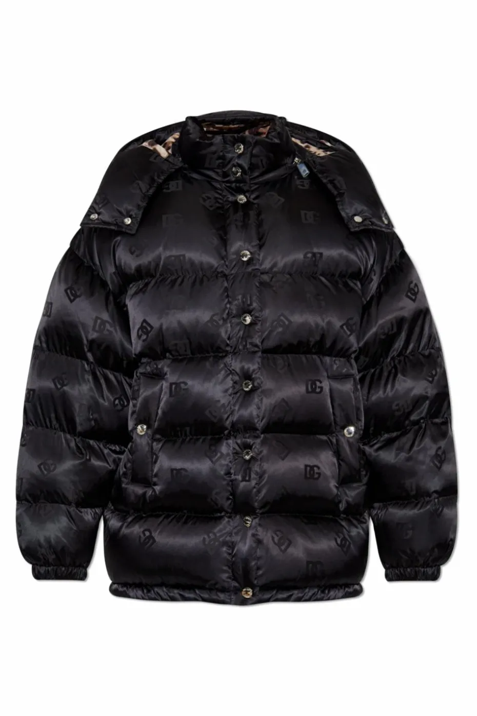 Dolce & Gabbana CZARNY Kurtka puchowa