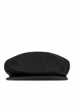 Dolce & Gabbana CZARNY Lniany kaszkiet