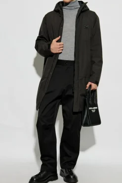 Dolce & Gabbana CZARNY Ocieplana kurtka