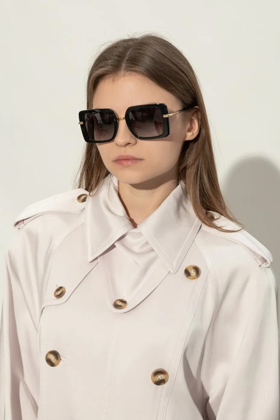 Dolce & Gabbana CZARNY Okulary przeciwsłoneczne
