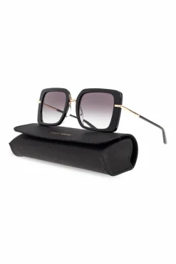 Dolce & Gabbana CZARNY Okulary przeciwsłoneczne