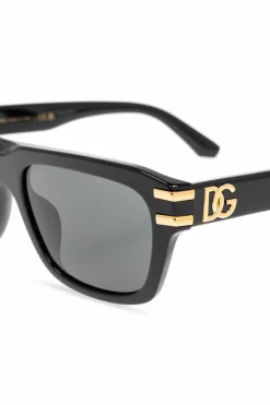 Dolce & Gabbana CZARNY Okulary przeciwsłoneczne