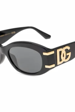Dolce & Gabbana CZARNY Okulary przeciwsłoneczne