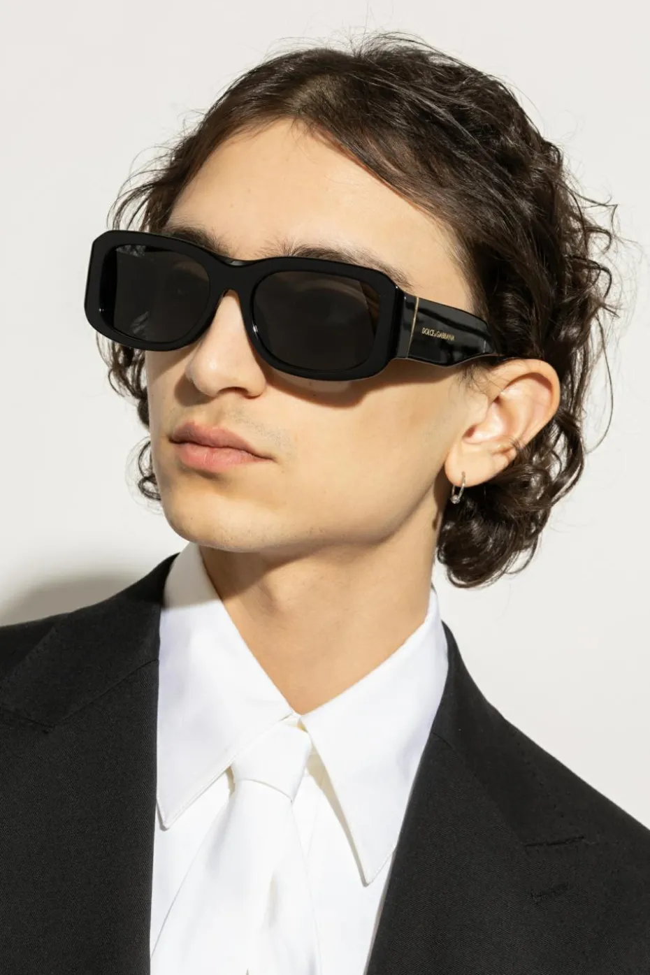 Dolce & Gabbana CZARNY Okulary przeciwsłoneczne