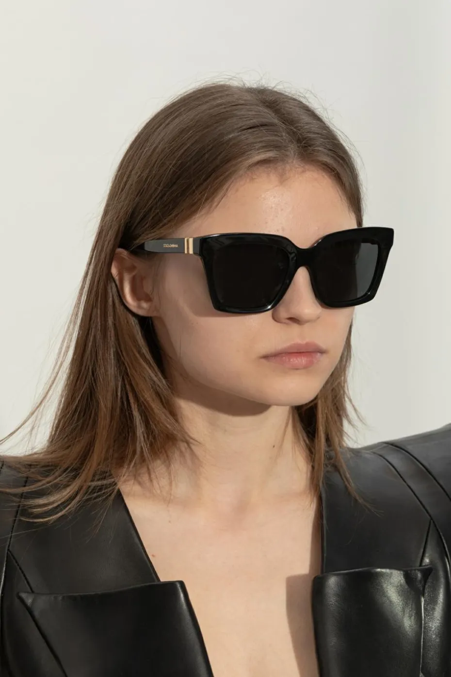 Dolce & Gabbana CZARNY Okulary przeciwsłoneczne