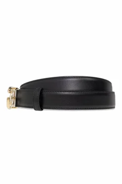 Dolce & Gabbana CZARNY Pasek z logo