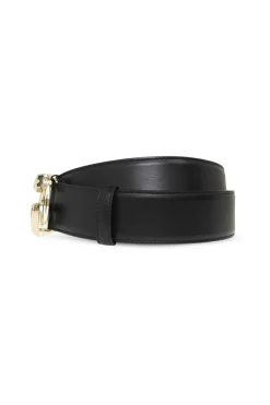 Dolce & Gabbana CZARNY Pasek z logo