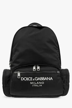 Dolce & Gabbana CZARNY Plecak z logo