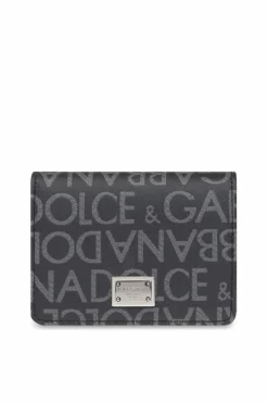 Dolce & Gabbana CZARNY Portfel z logo