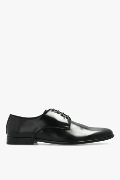 Dolce & Gabbana CZARNY Skórzane buty typu ‘derby’