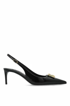Dolce & Gabbana CZARNY Skórzane buty