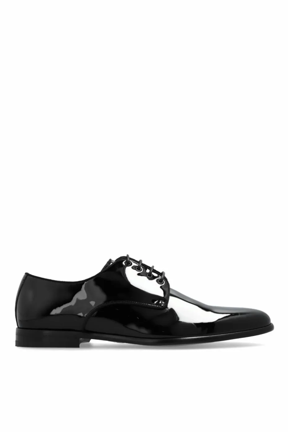Dolce & Gabbana CZARNY Skórzane buty