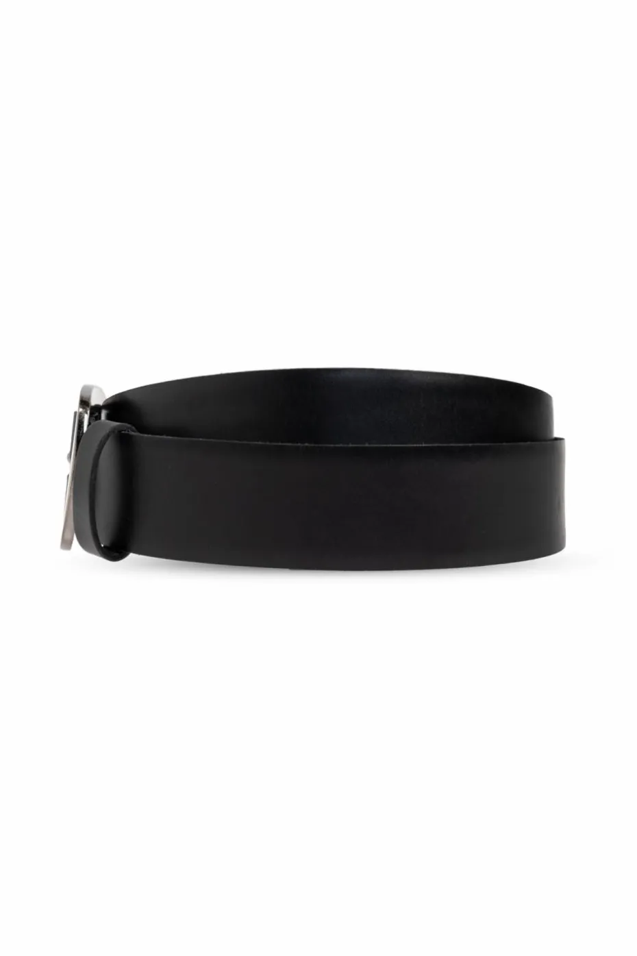 Dolce & Gabbana CZARNY Skórzany pasek