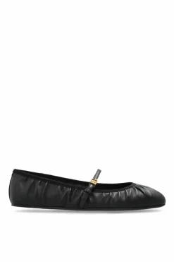 Dolce & Gabbana CZARNY Skórzane baleriny