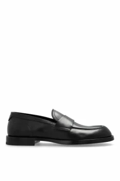 Dolce & Gabbana CZARNY Skórzane buty typu `loafers`