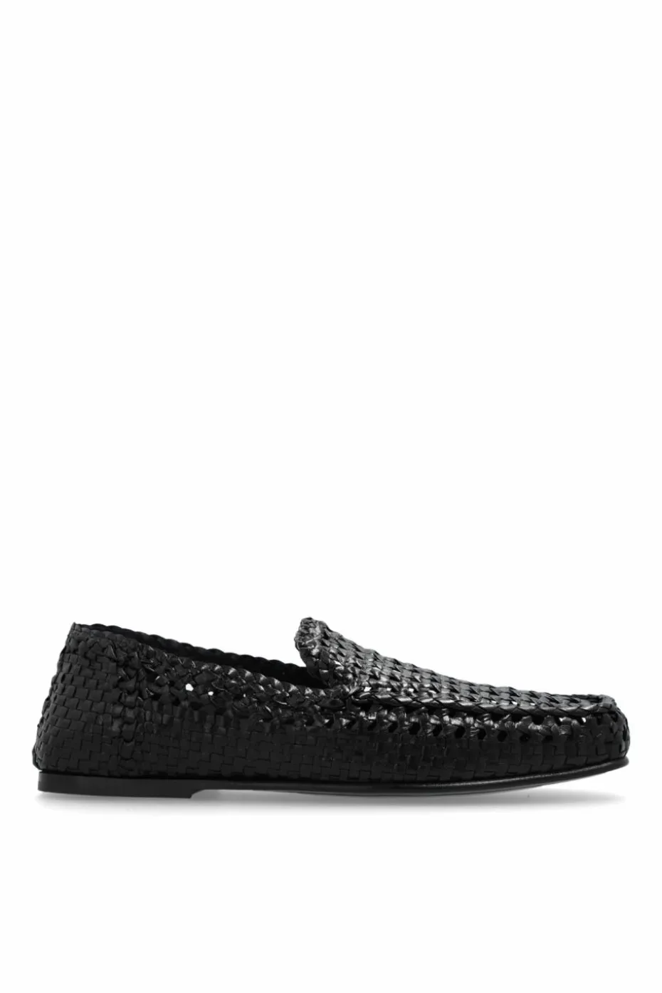Dolce & Gabbana CZARNY Skórzane buty