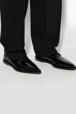 Dolce & Gabbana CZARNY Skórzane buty typu ‘derby’