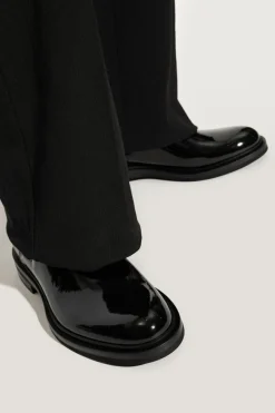Dolce & Gabbana CZARNY Skórzane buty za kostkę