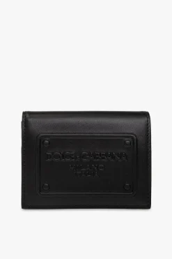 Dolce & Gabbana CZARNY Skórzane etui na karty