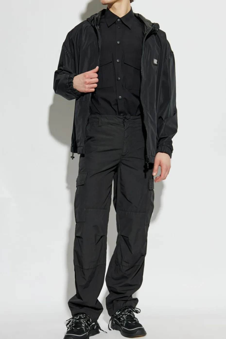 Dolce & Gabbana CZARNY Spodnie typu `cargo`