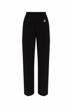 Dolce & Gabbana CZARNY Spodnie dresowe