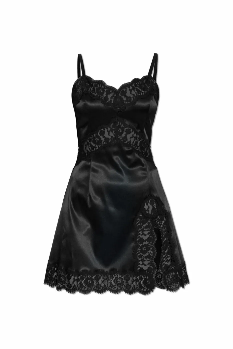 Dolce & Gabbana CZARNY Sukienka na ramiączkach
