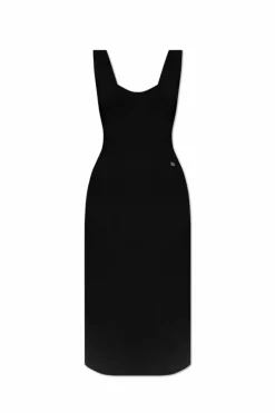 Dolce & Gabbana CZARNY Sukienka z logo