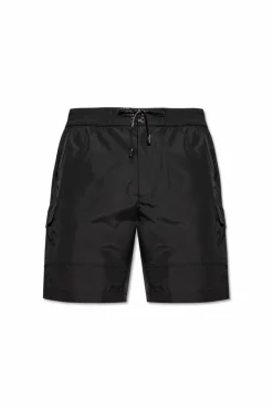 Dolce & Gabbana CZARNY Szorty kąpielowe